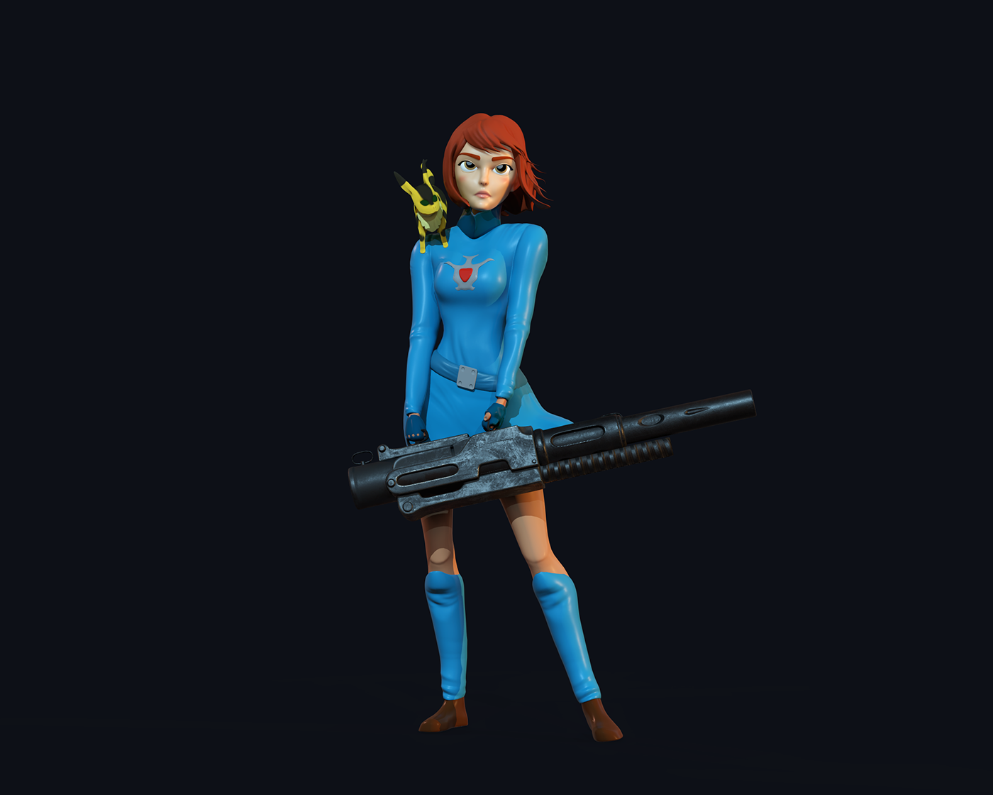 3D Character Character design  Marmoset nausicaa Valley of the Wind Zbrush
