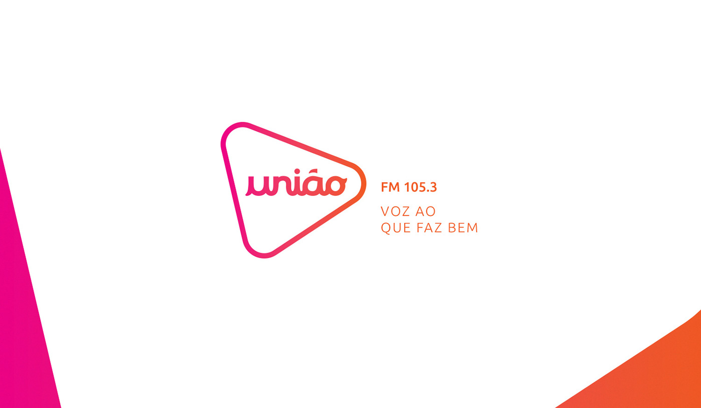 Radio União logo identidade visual musica music novo hamburgo pelotas spr