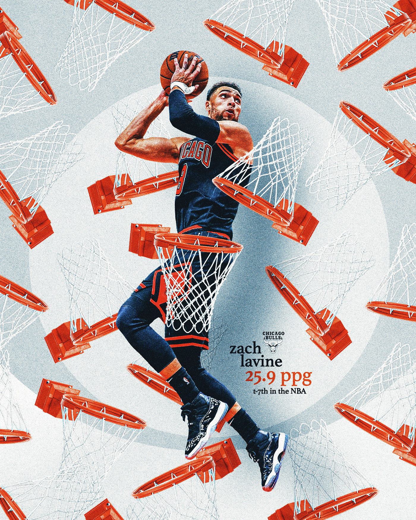 abstract chicago design graphic graphic design  jordan LeBron James NBA sports stats