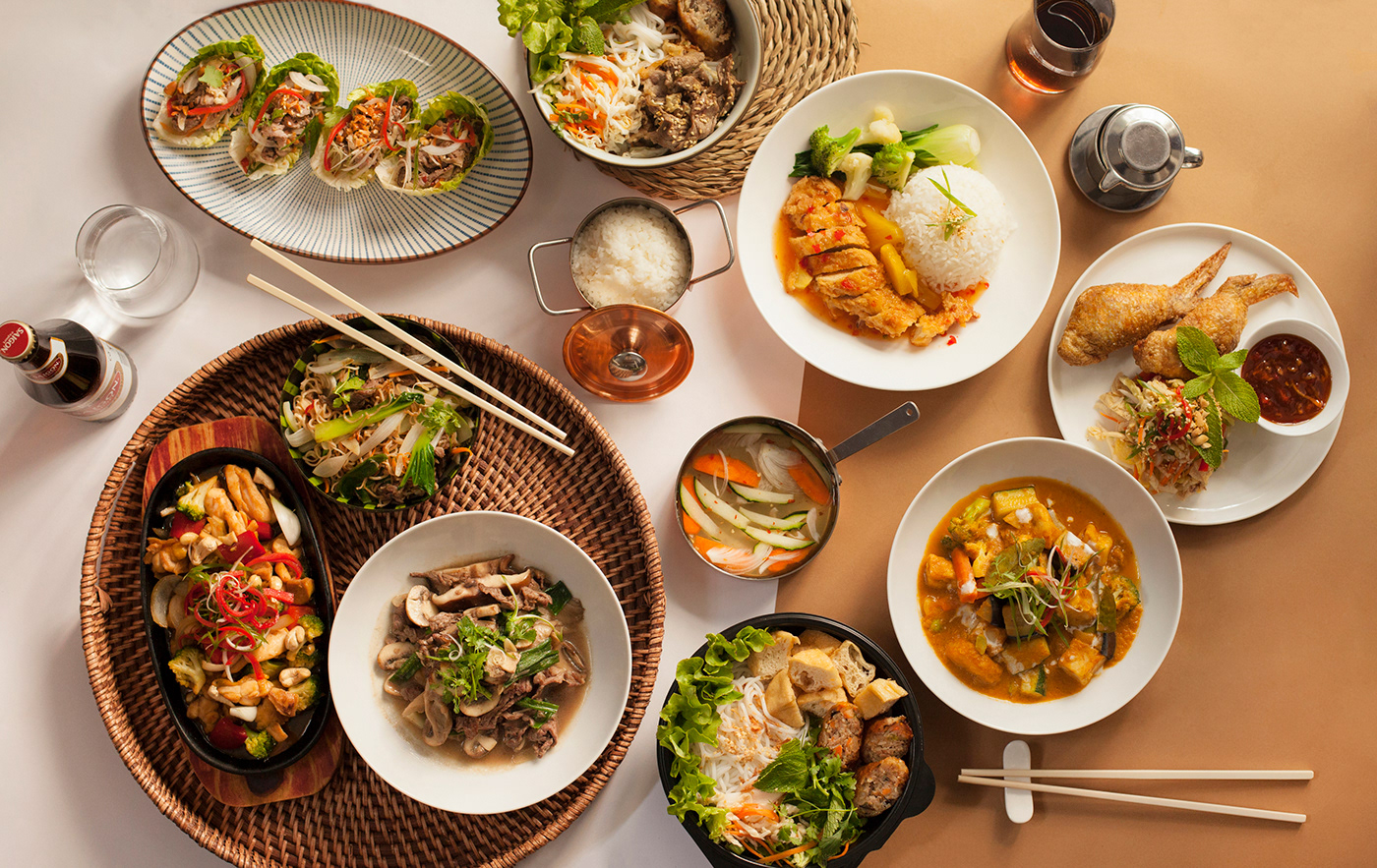 asian foodphotography menu oriental restaurant vietnamese food