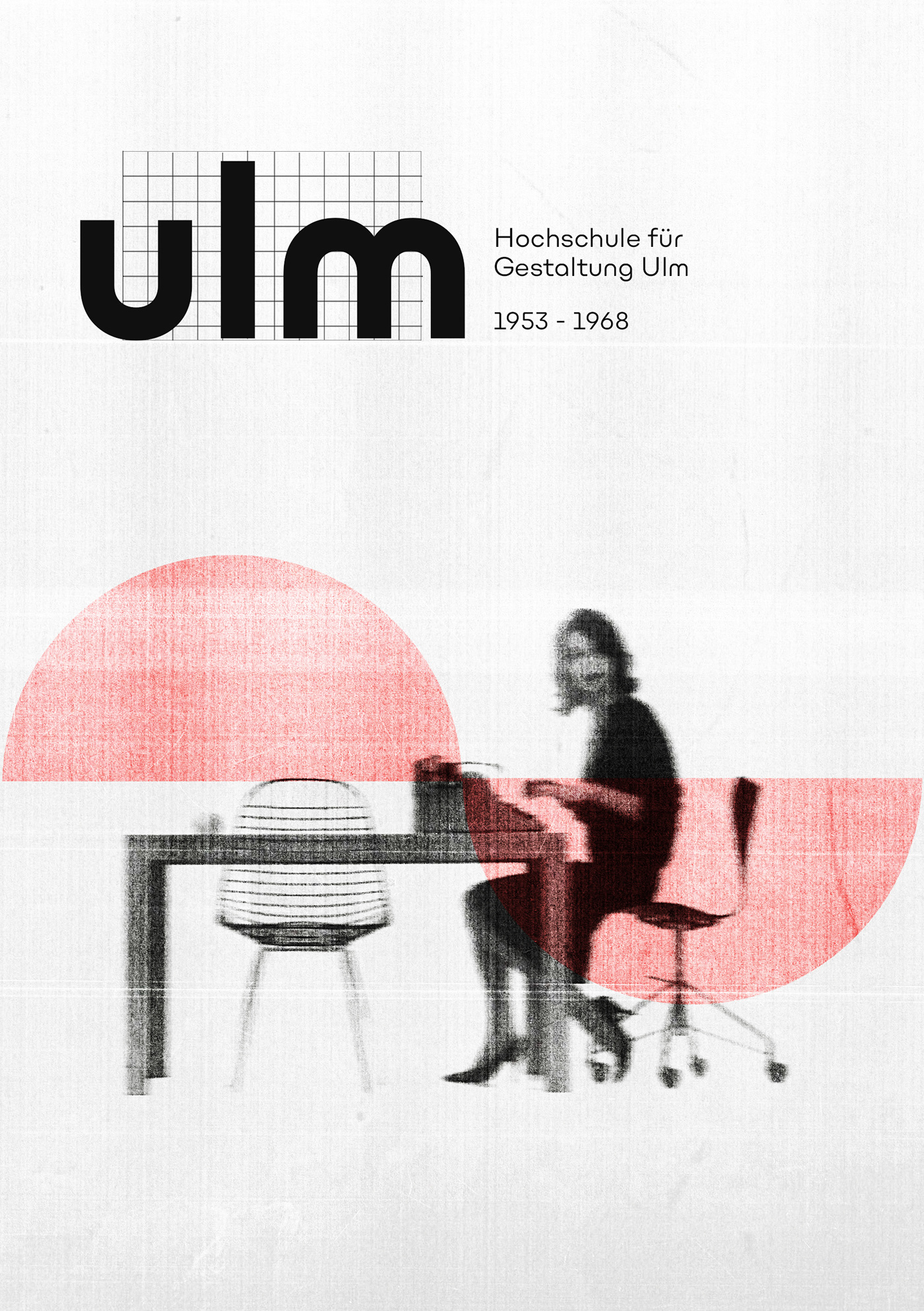 design editorial hfg poster Ulm