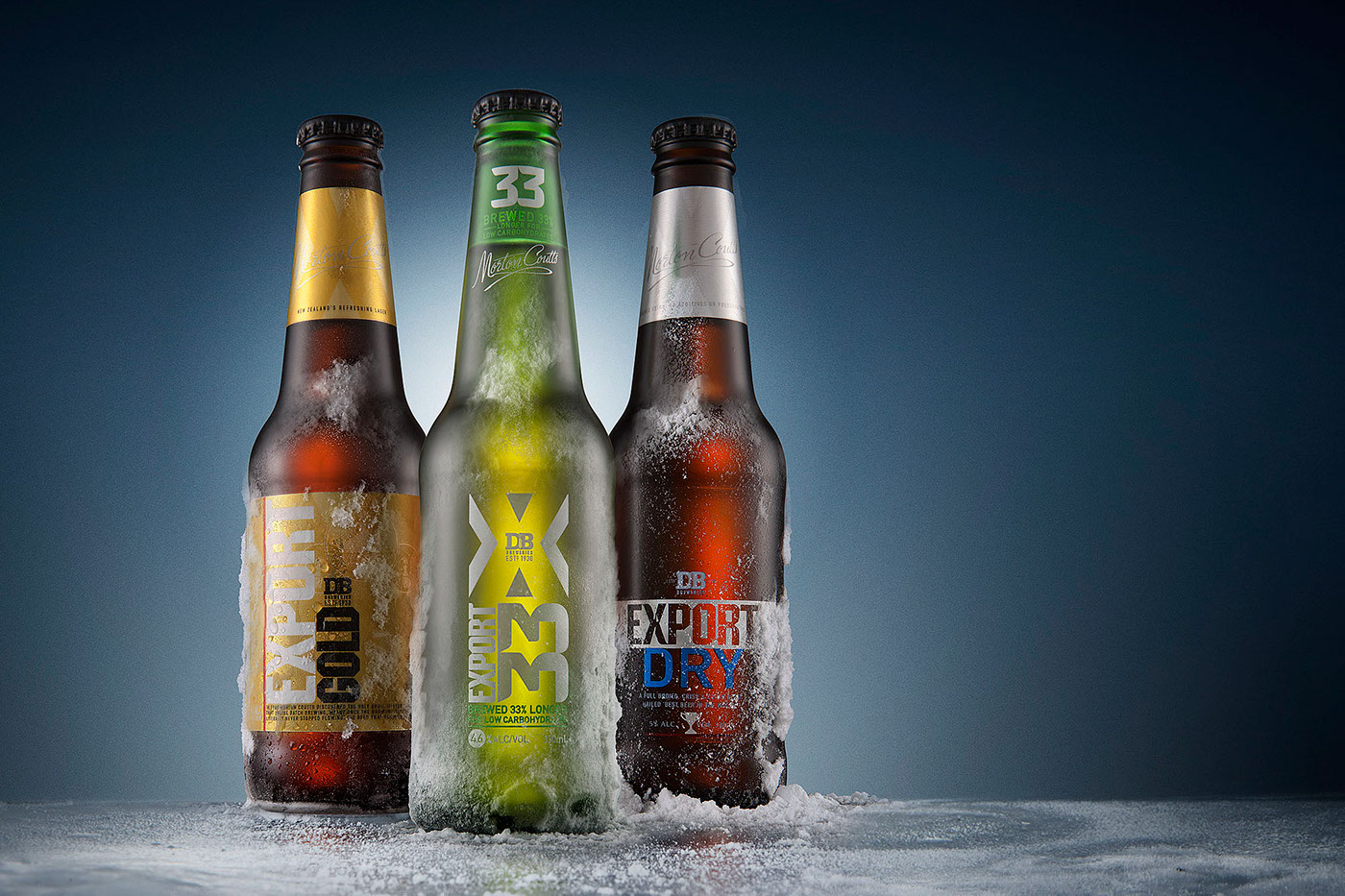 bottle snow Ski Snowboarding beer booze brewing newzealand photoshop