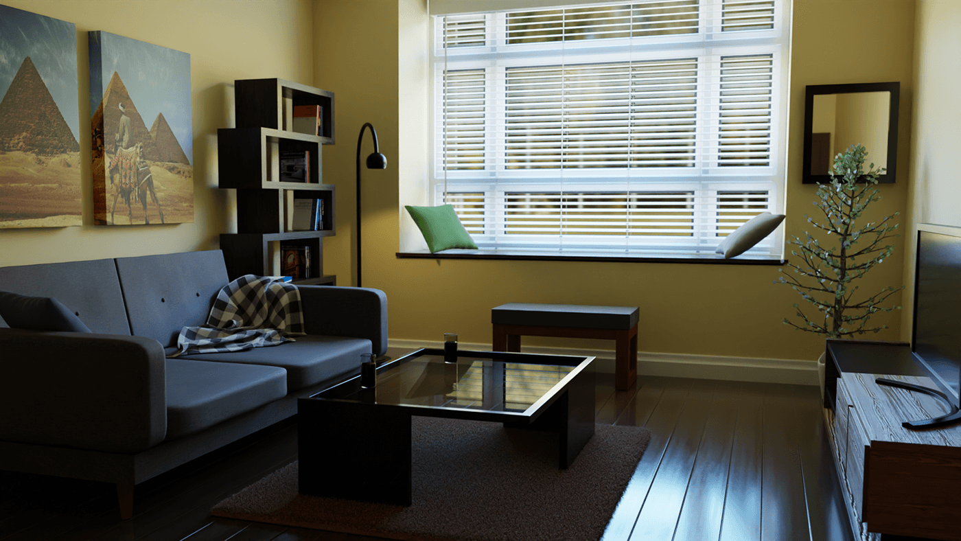 Living room model