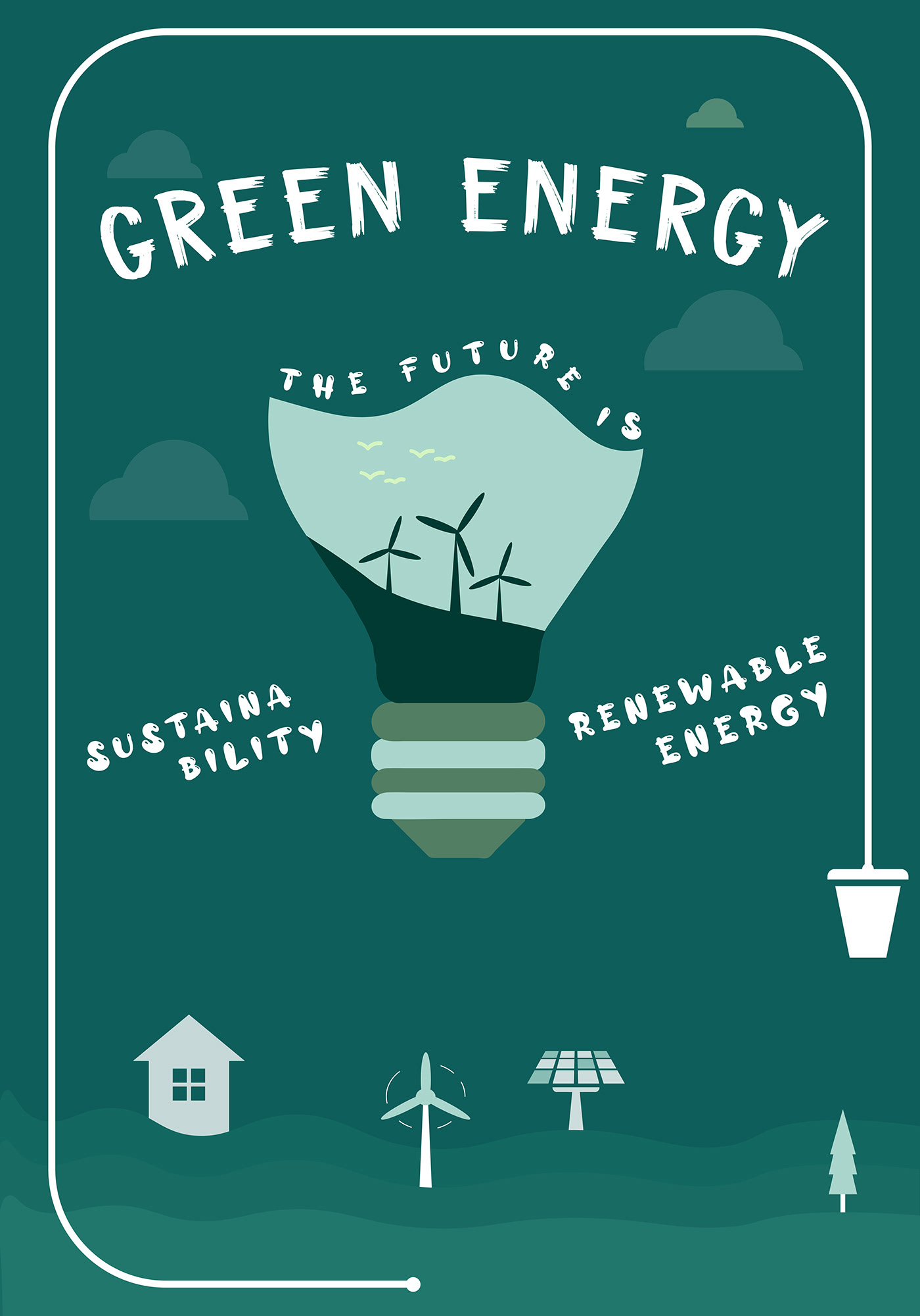cleanenergy green greenenrgy poster renewableenrgy SDG solar windmill energy
