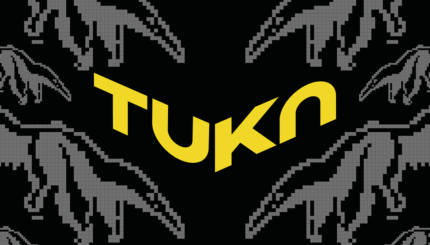 brand Brazilian colofull flat logo movement Pixel art tipography tocantinense tocantins Tuka