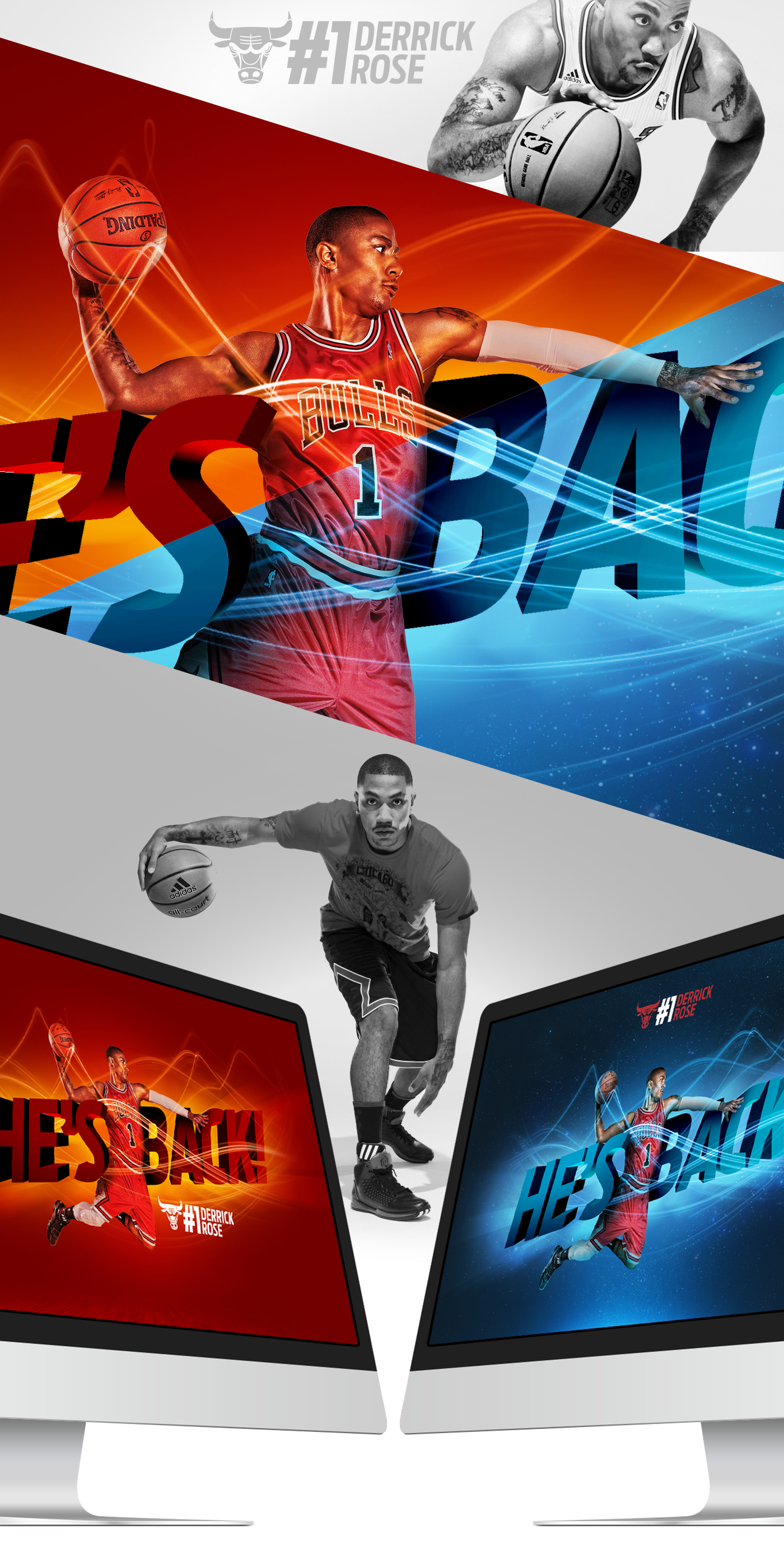 Derrick Rose basketball NBA chicago bulls wallpaper drose fan