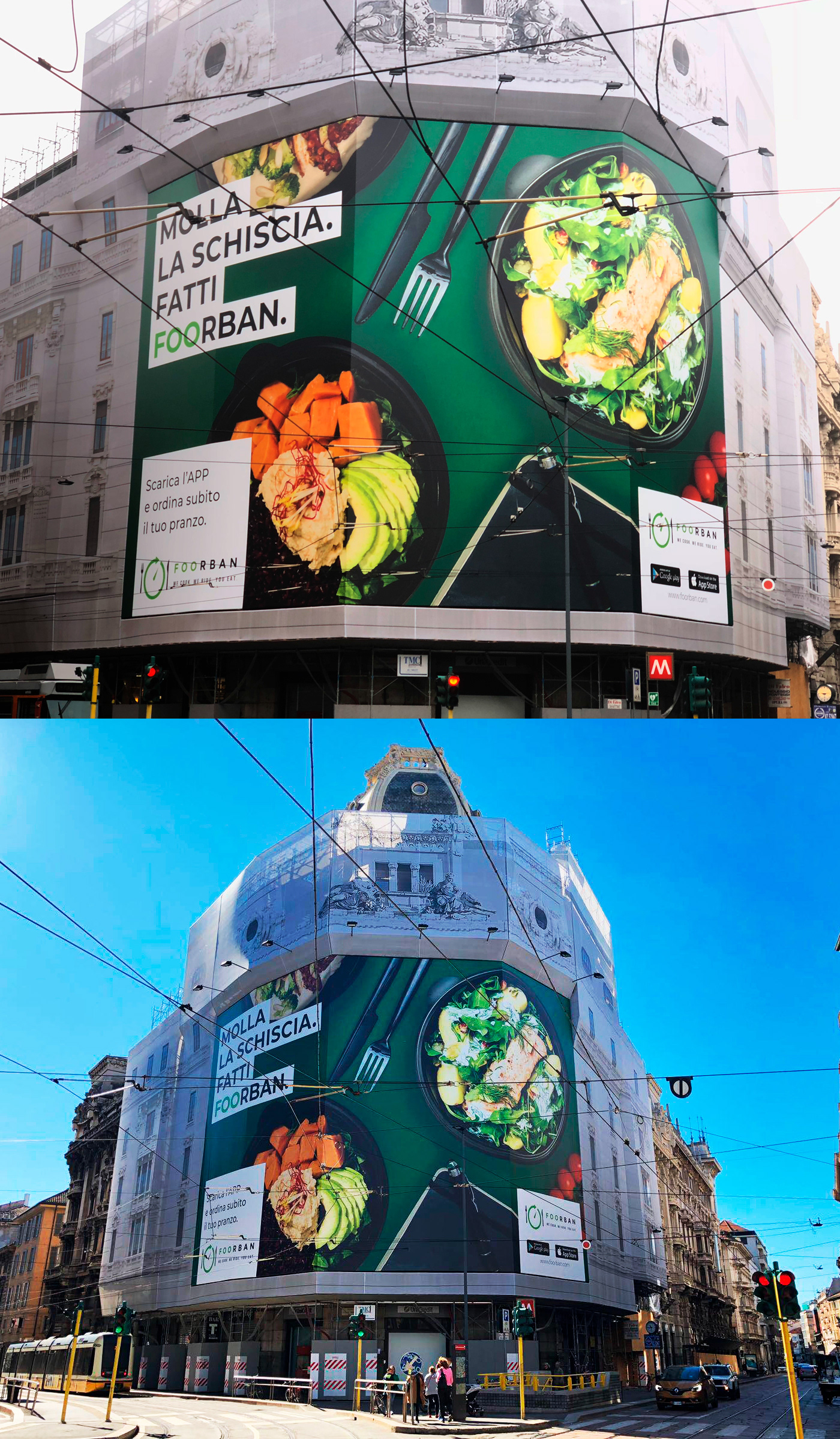 copywriting  Copy-ad Advertising  titolo Food  milano billboard pozzoli OOH