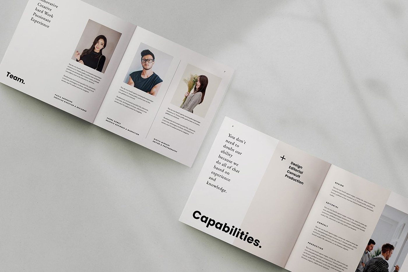 brochure clean creative design portfolio designer graphic design  minimal portfolio project portfolio Resume Portfolio