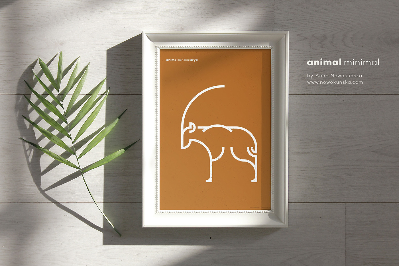 animal minimal poster print ILLUSTRATION  geometry shapes animals
