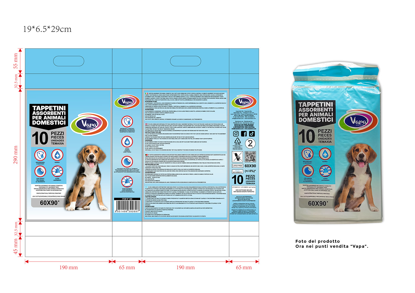 Packaging packaging design Pack animal Pet pet shop Design packaging Advertising  Illustrator dog