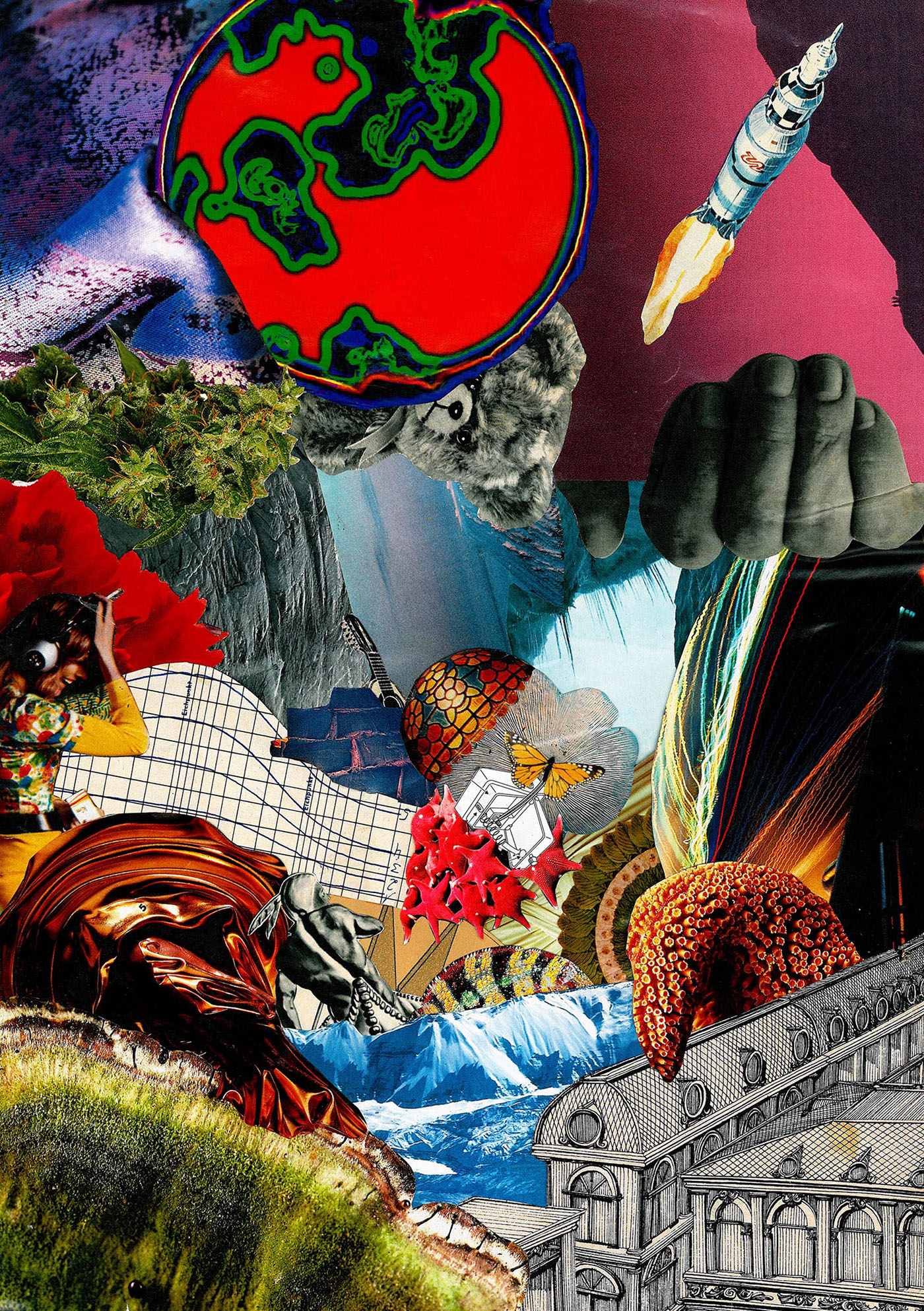 collage collage music vinil nuberosa Nube rosa cd itunes soundcloud BandCamp