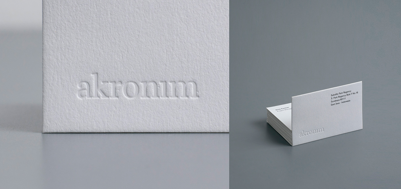 AKRONIM identity branding  logo logodesign minimalist graphic design  studio simple White