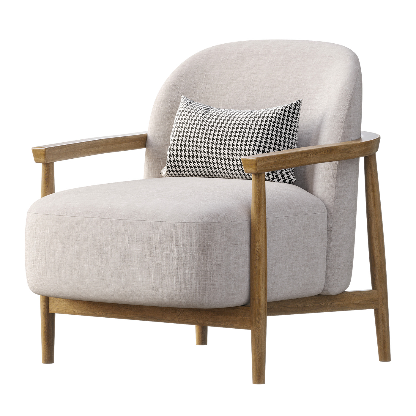 Casper lounge Lounge Chair wooden Scandinavian