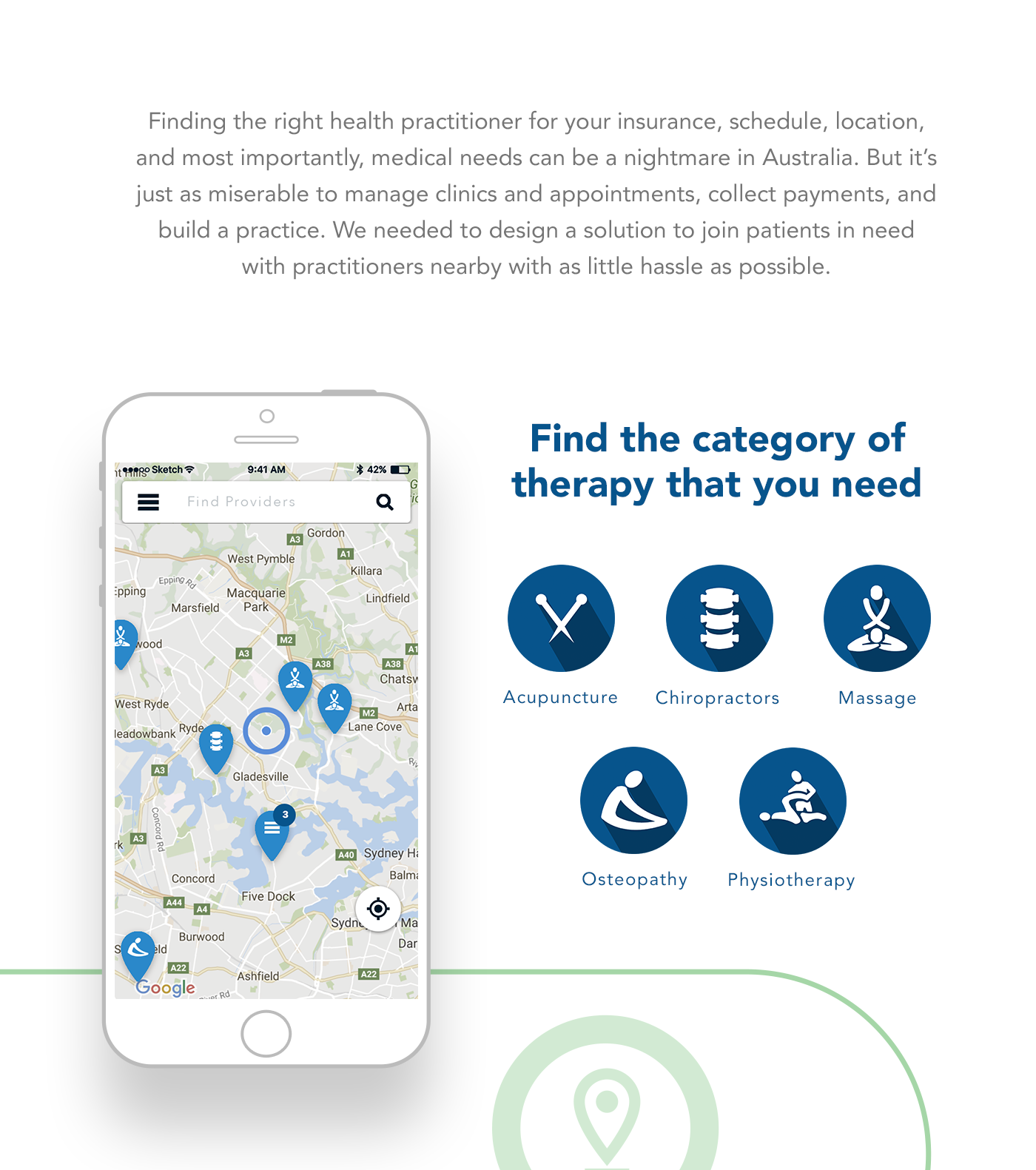 healthcare medical location map gps Australia