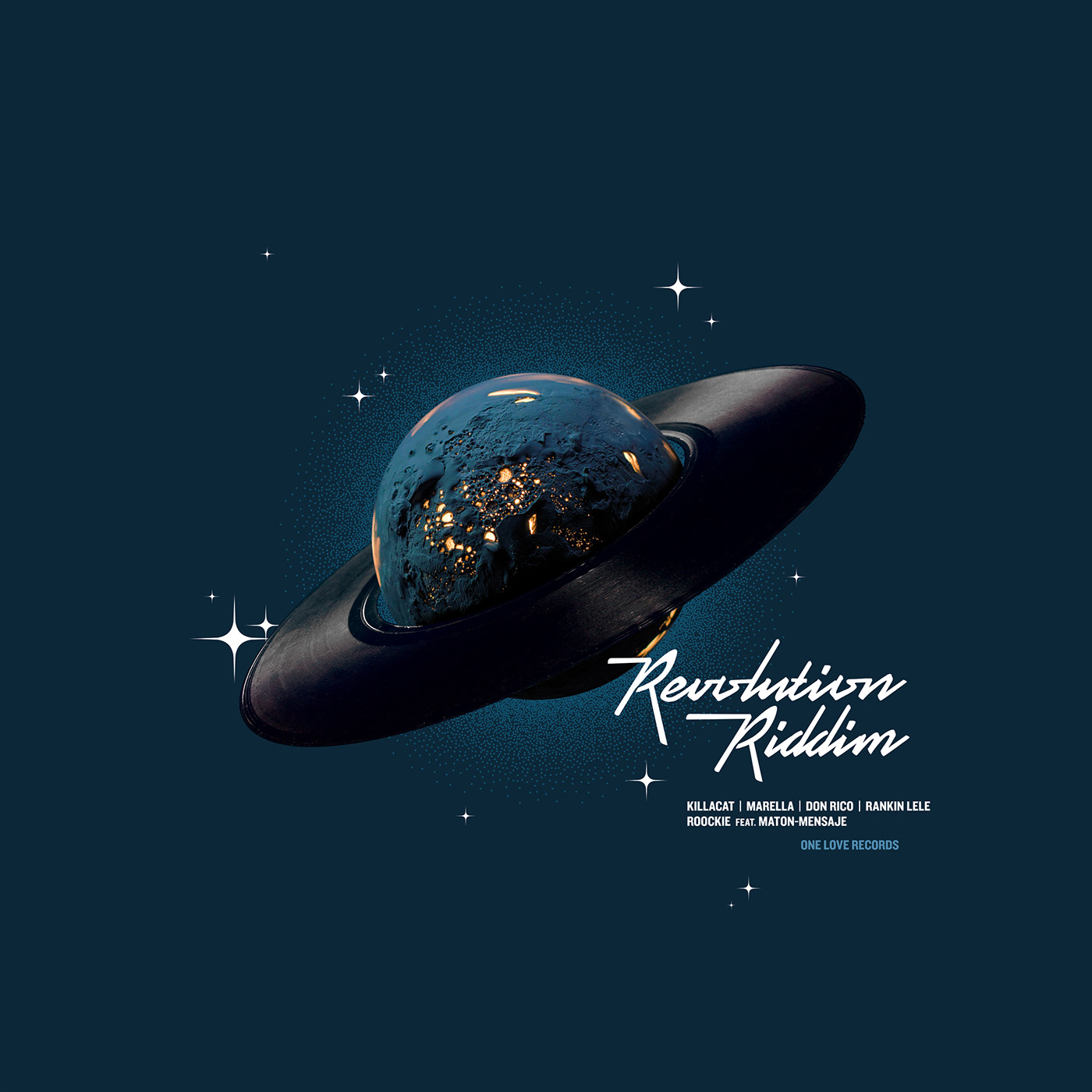 copertina cover album cover artwork davide scarpantonio  music reggae revolution riddim sound Space  spotify