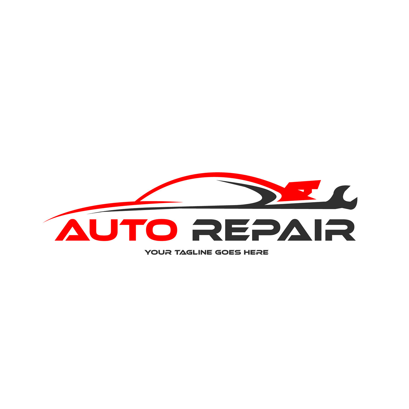 Auto Repair car creative Creative Design design logo Repair vect plus brand identity Logo Design