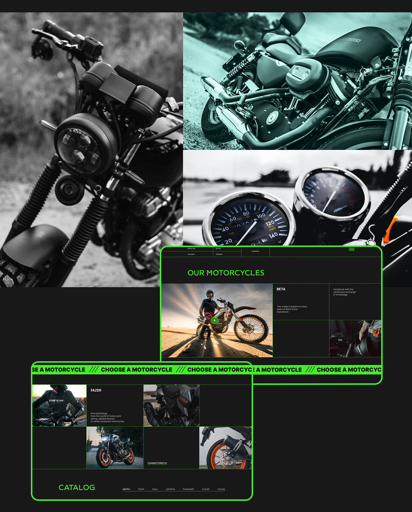 Adaptive Interface moto site typography   ui design UI/UX Web Web Design  Website
