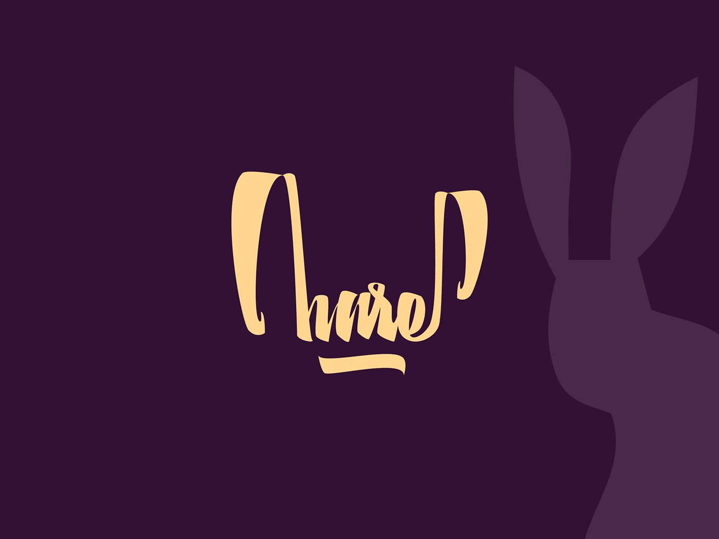 animals logo lettering Handlettering brand handwritting font design Logotype