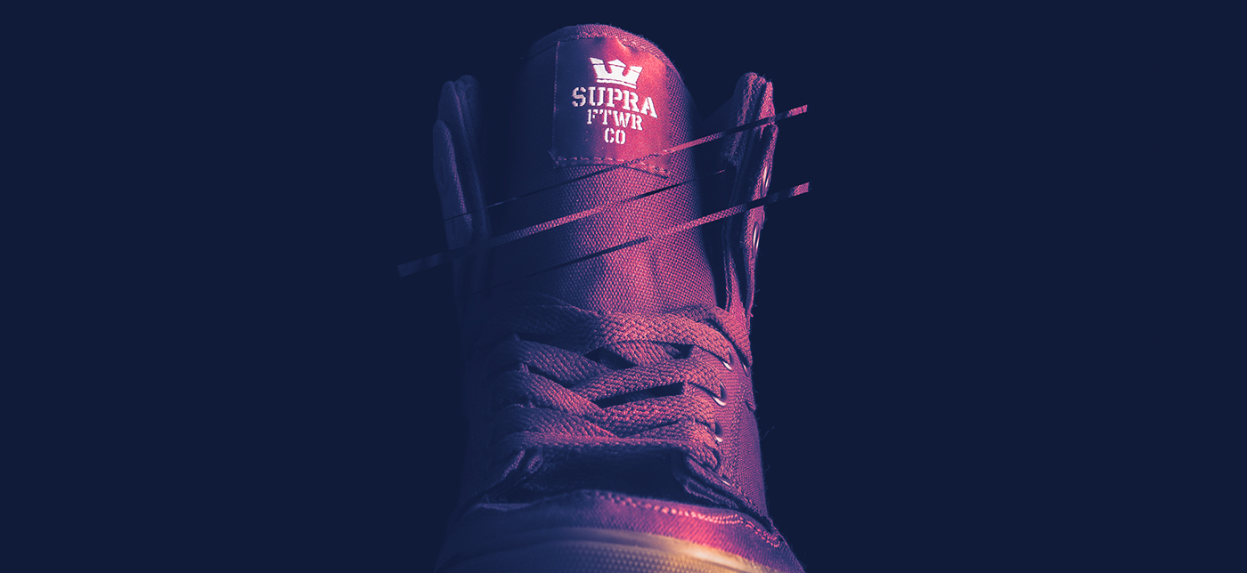 Supra shoe product design