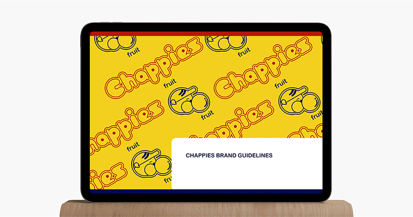 bubblegum chappies chewing gum heritage brand product design  re-brand south africa