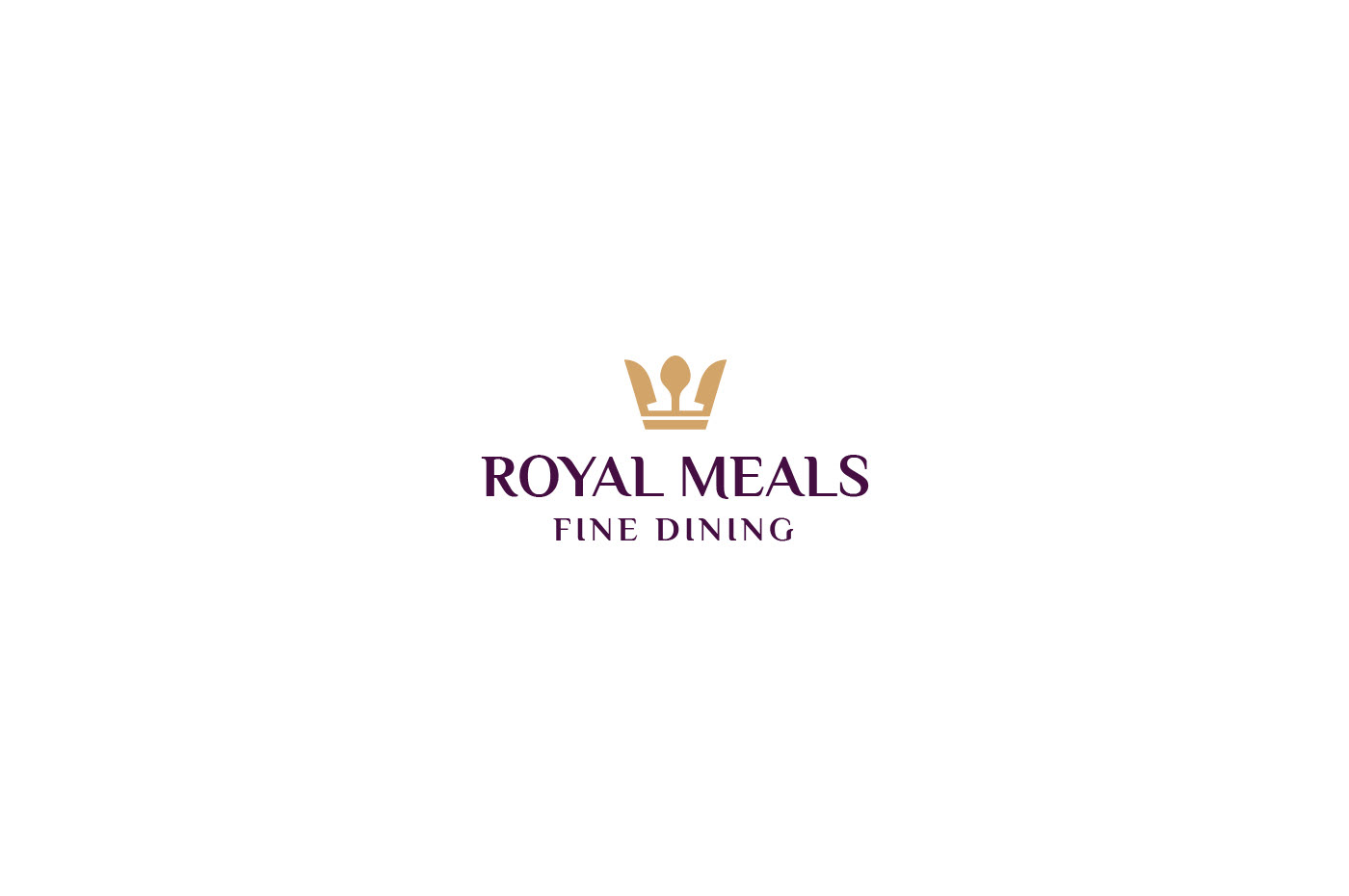 Royal Food Logo for Restaurant or Cafe 49 By denayunethj | TheHungryJPEG
