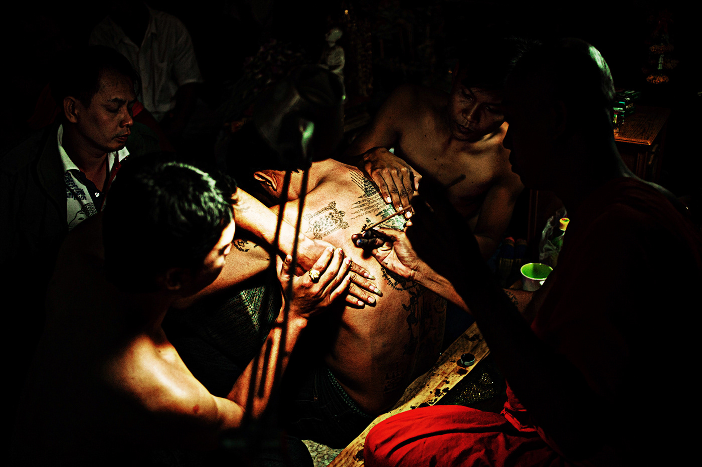 Thailand Wat Bang Phra magic tattoo sak-yant tattoo religion festival sakyant Documentary  traditions