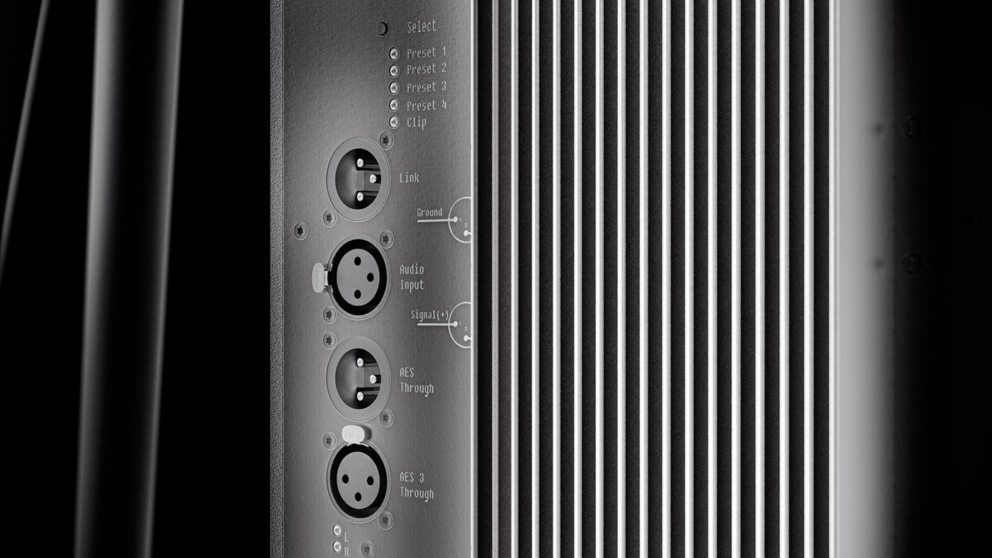 p18 Reflector Audio open Baffle   amplifier HERTZ