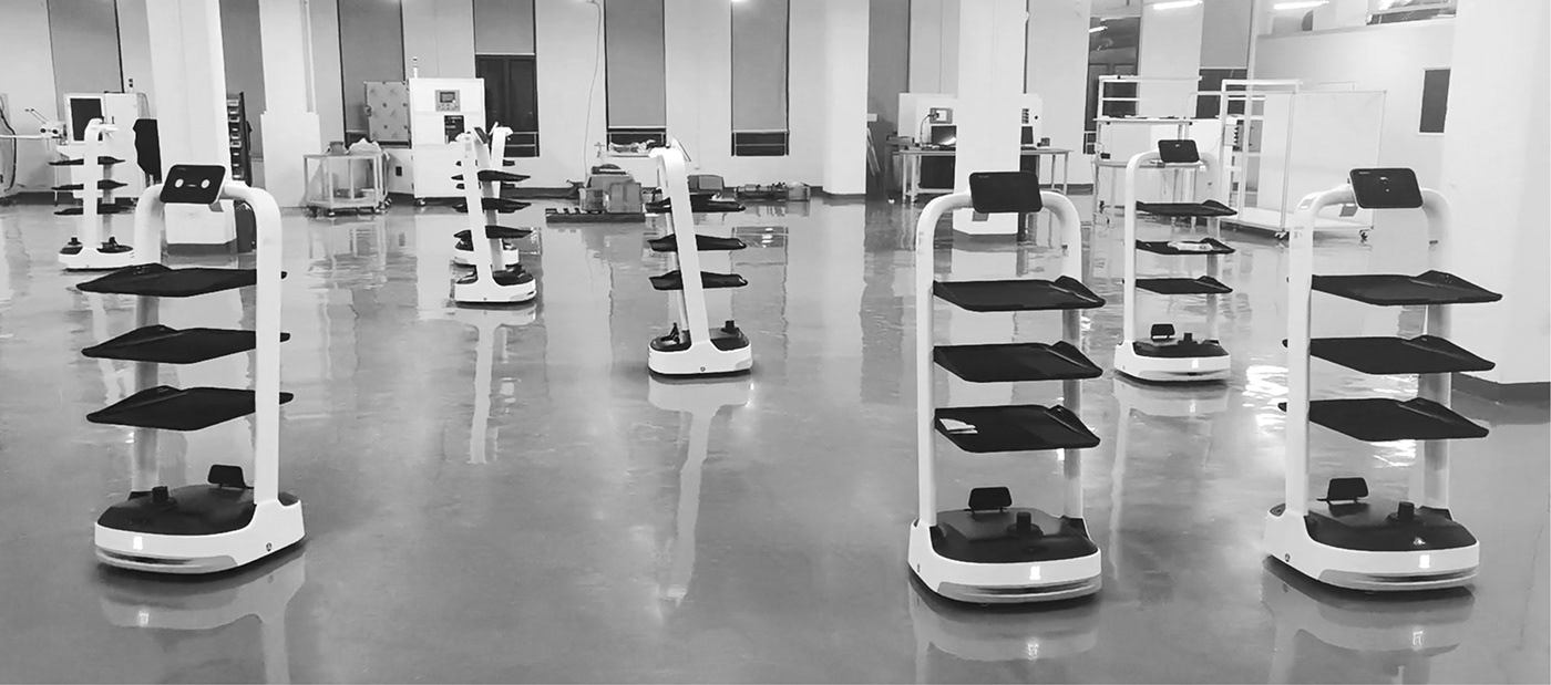 industrial design  product design  robotics delivery robot service robot