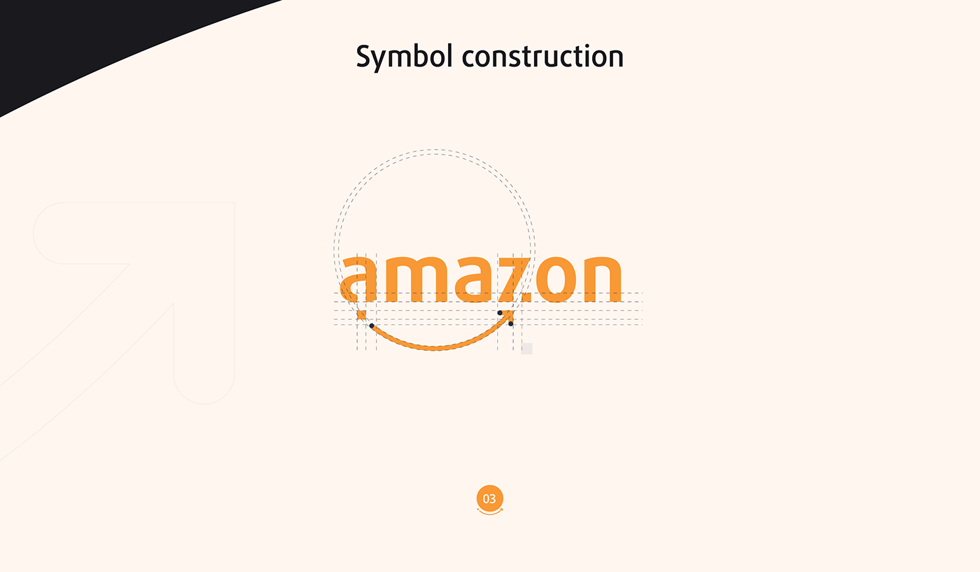 logo Amazon brand Identity System rebranding Amazon rebranding corporate style Web Logotype identity