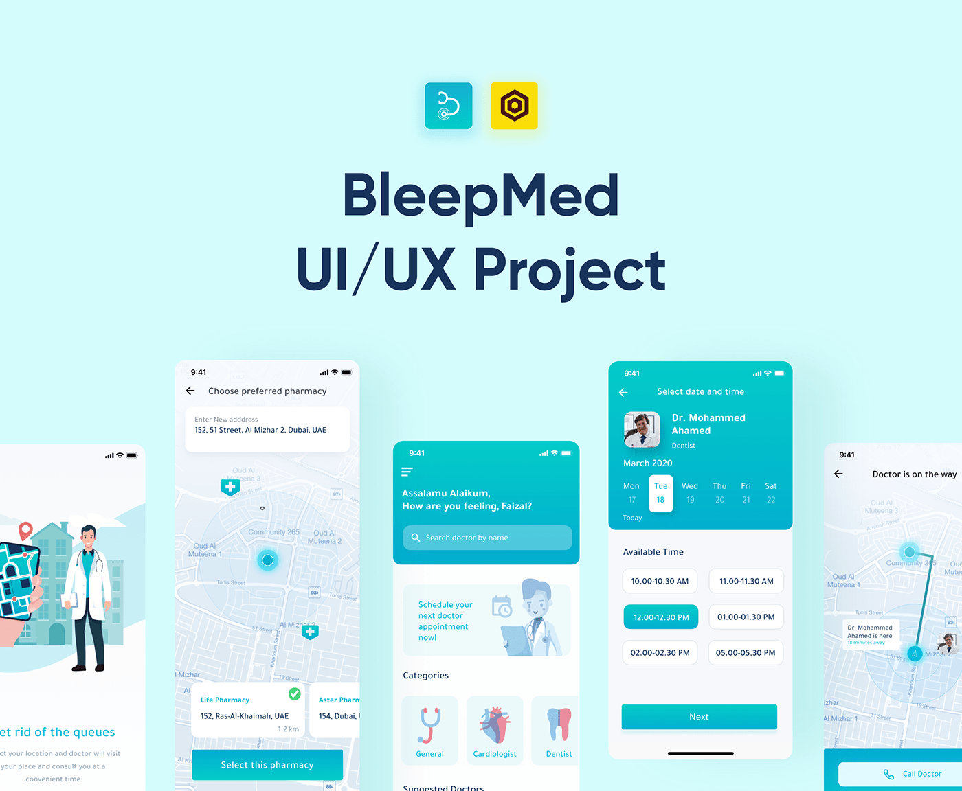 BleepMed - Doctor booking application