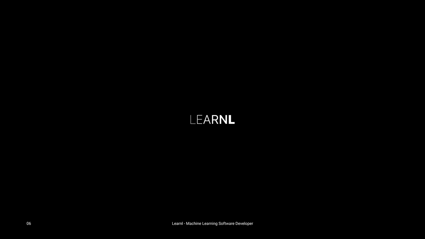 Learnl - Machine Learning Software Developer