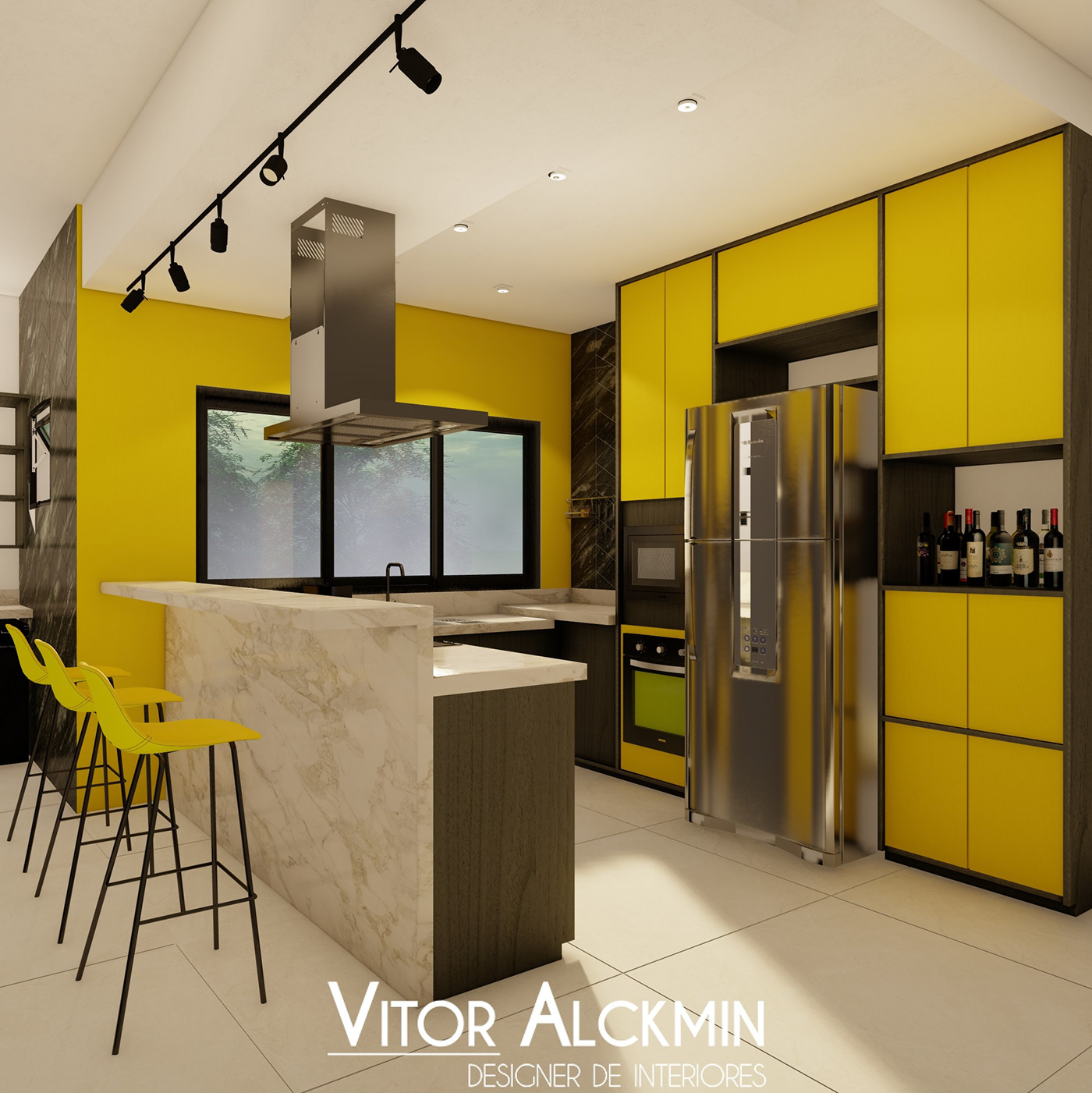 kitchen interior design  Render architecture 3D archviz visualization cozinha design de interiores ARQUITETURA
