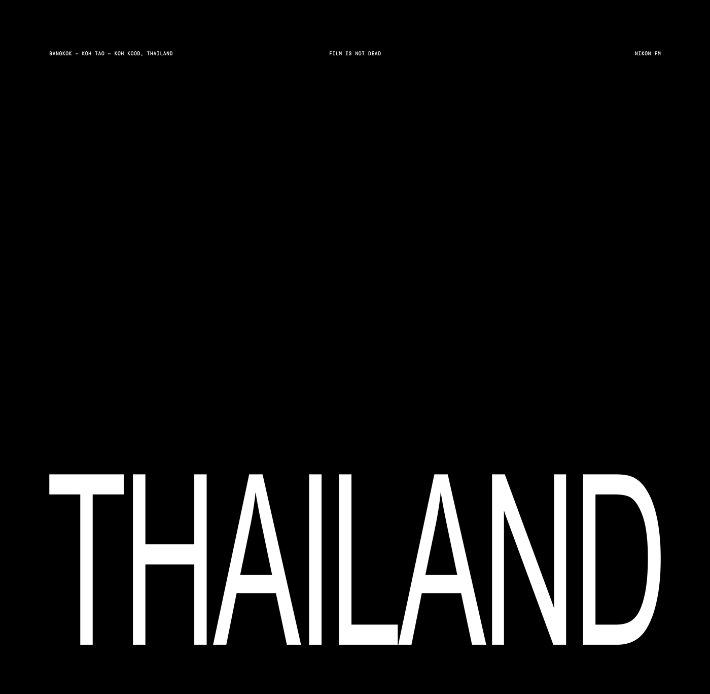 Thailand Bangkok koh phangan koh tao Koh kood analog photography 35mm Photography  Backpacker adventure
