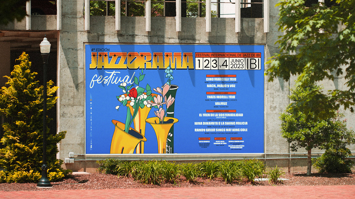 festival festival design festival branding music jazz festival jazz ILLUSTRATION  design poster Poster Design