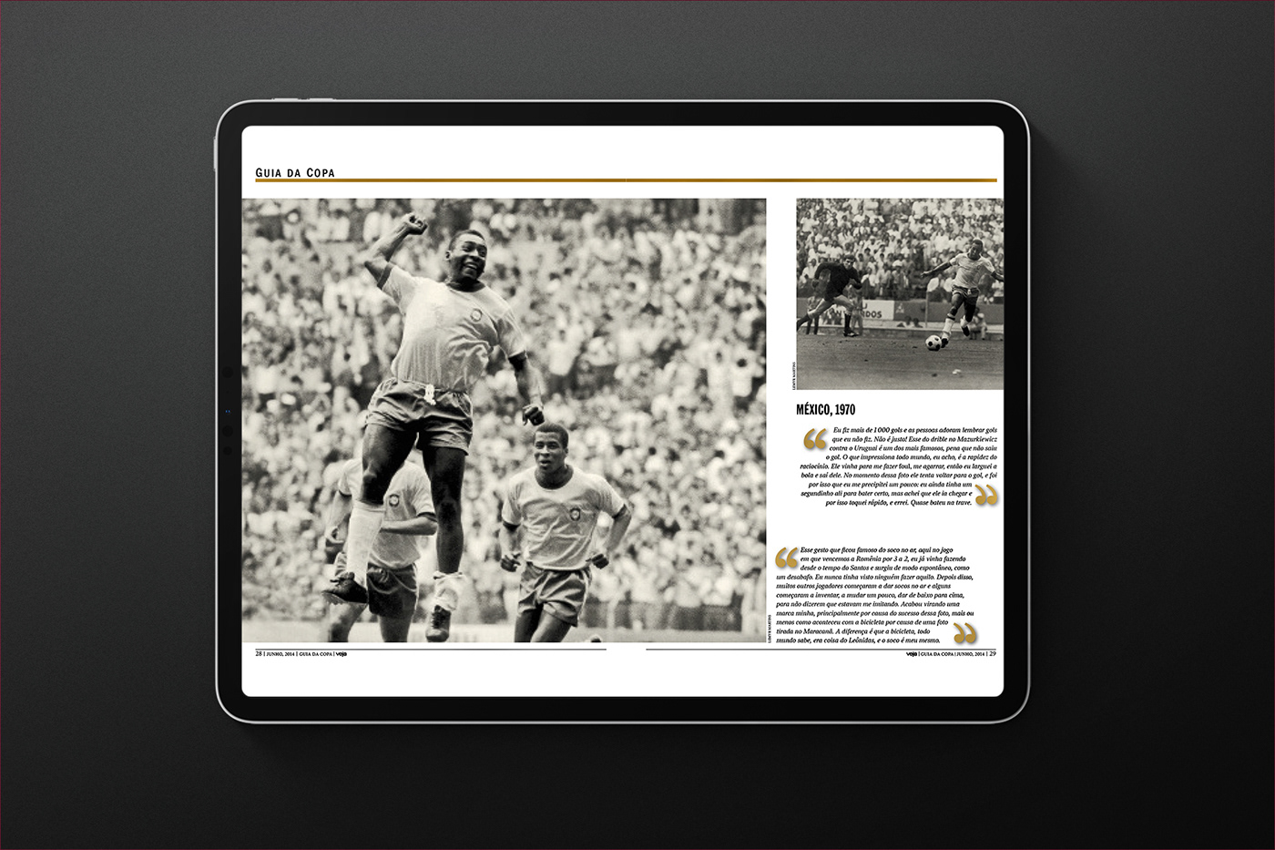 Adobe Portfolio business coorporation design graphic information mag magazine print 2014cup abril cup editoraabril futebol iPad iphone Placar soccer veja WorldCup
