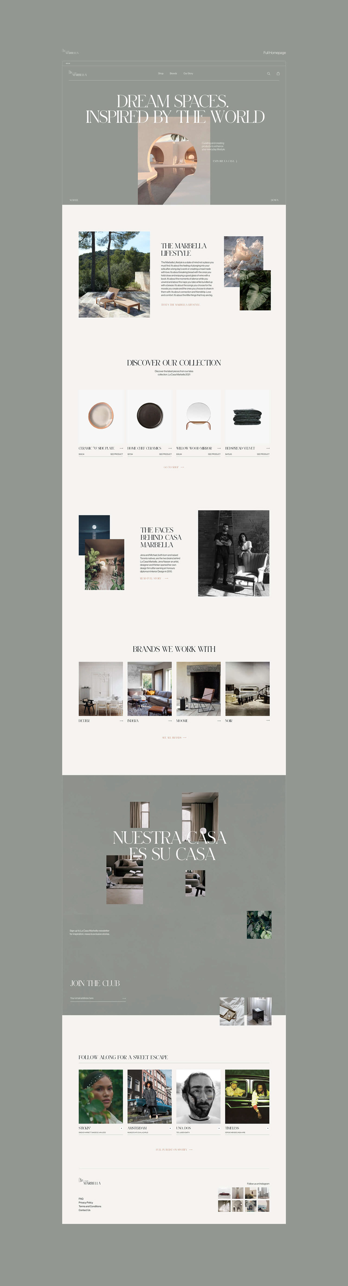 Fashion  furniture grid luxury minimal Travel uidesign uxdesign Webdesign Website
