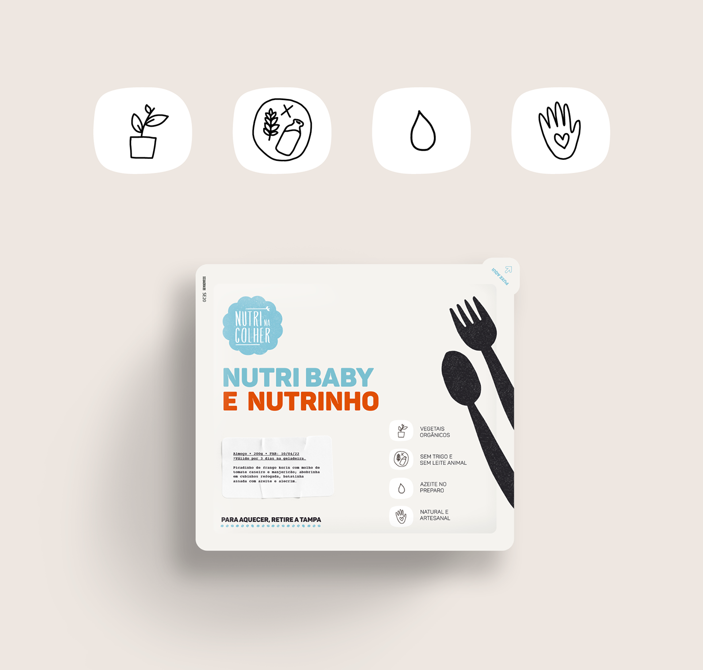 embalagem Food  Food Container marmita nutri Nutrição nutrition package design  Packaging packaging design