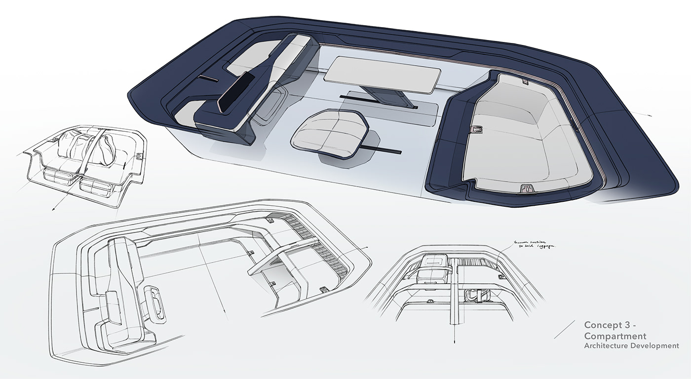Automotive interior Interior product design  Transportation Design Vehicle Design Autonomous car design Automotive design industrial design 
