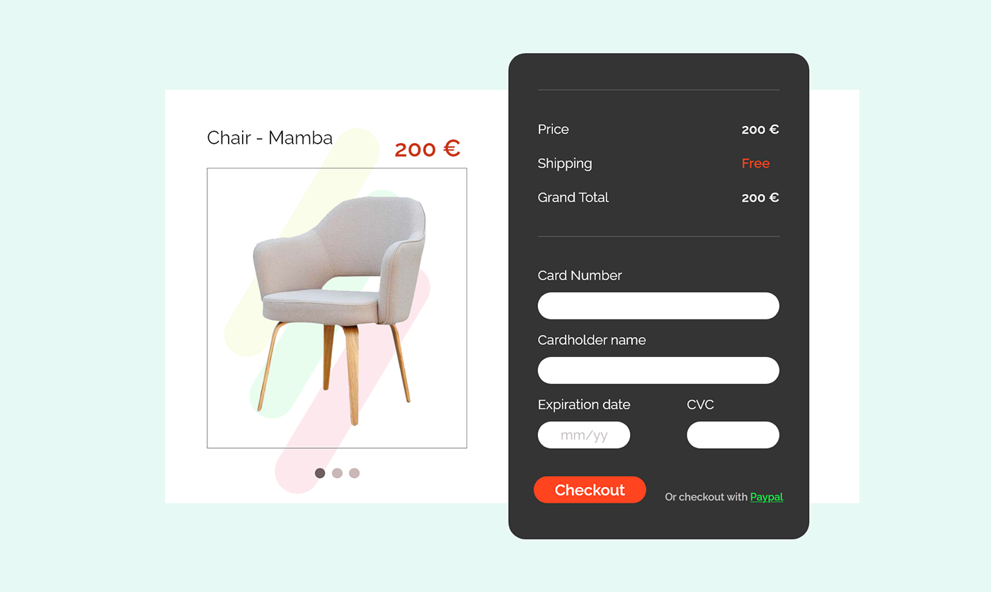 adobexd challenge checkout daily UI uidaily