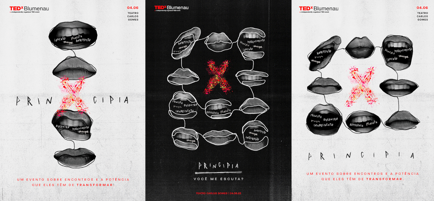 TEDx tedxevent brand identity identity identidade visual design design gráfico graphic design  visual identity Event