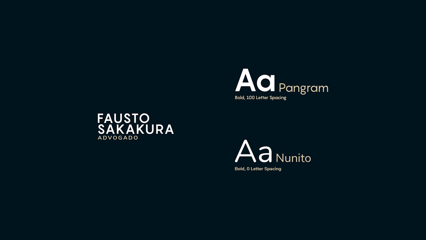 lawyer advogado marca identidade logo sakakura Fausto Sakakura identity Office advocacy