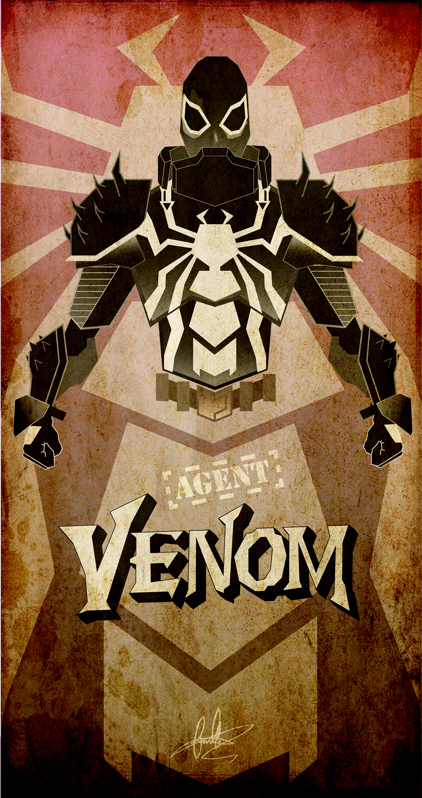 Agent Venom on Behance