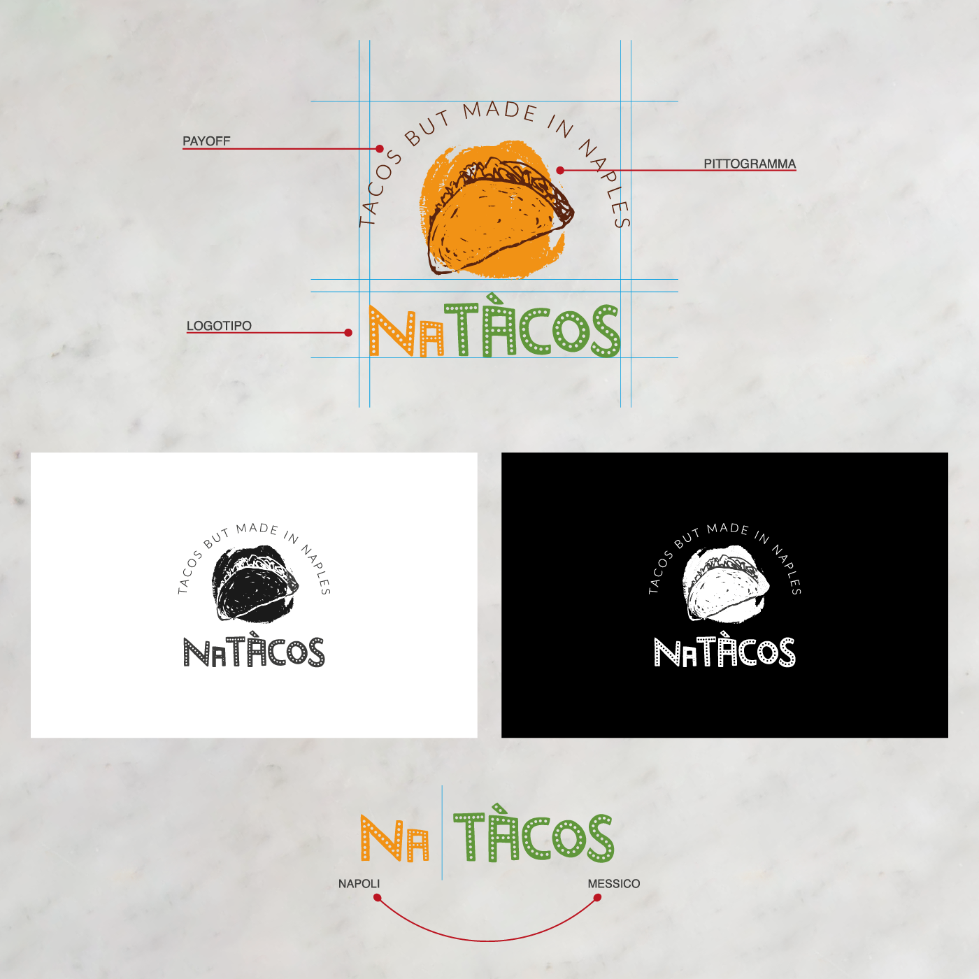 logo Tacos natàcos Project design