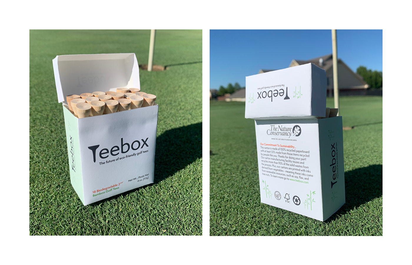 golf Packaging tees
