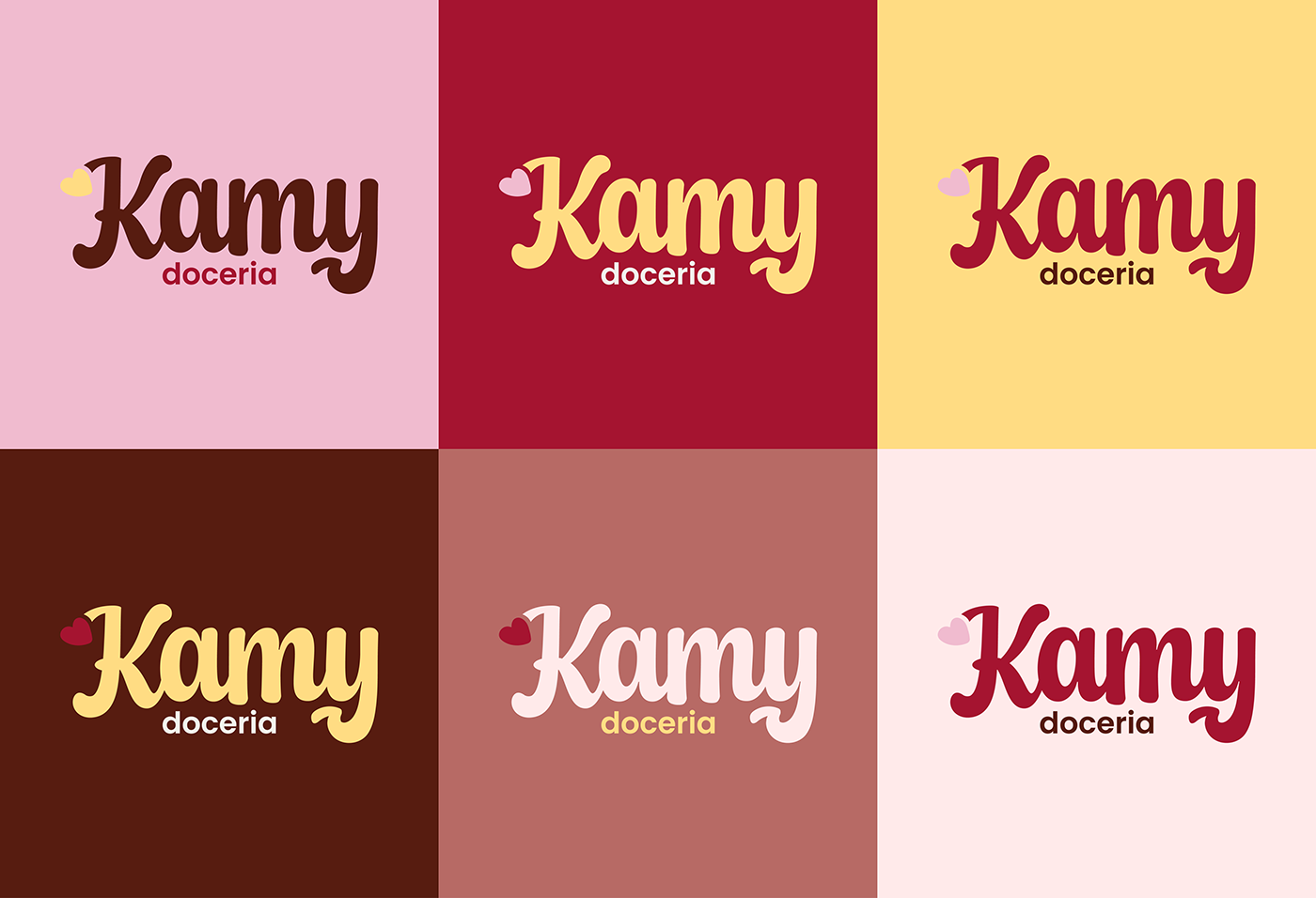 culinária identidade visual branding  brand identity Logo Design design sweet chocolate logo adobe illustrator