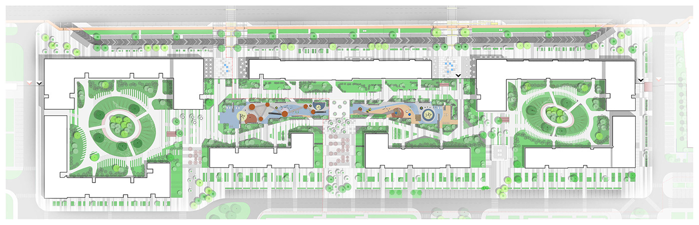 archimatika Fayna town pro apartment Smart residential complex visualization Kyiv