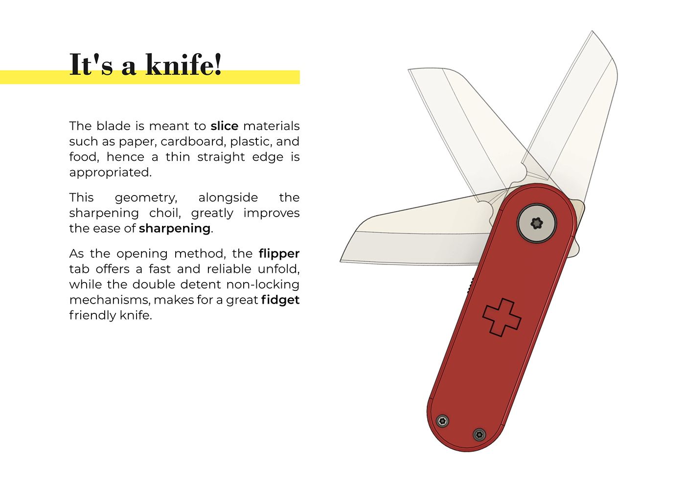 design knife multitool portfolio product design 