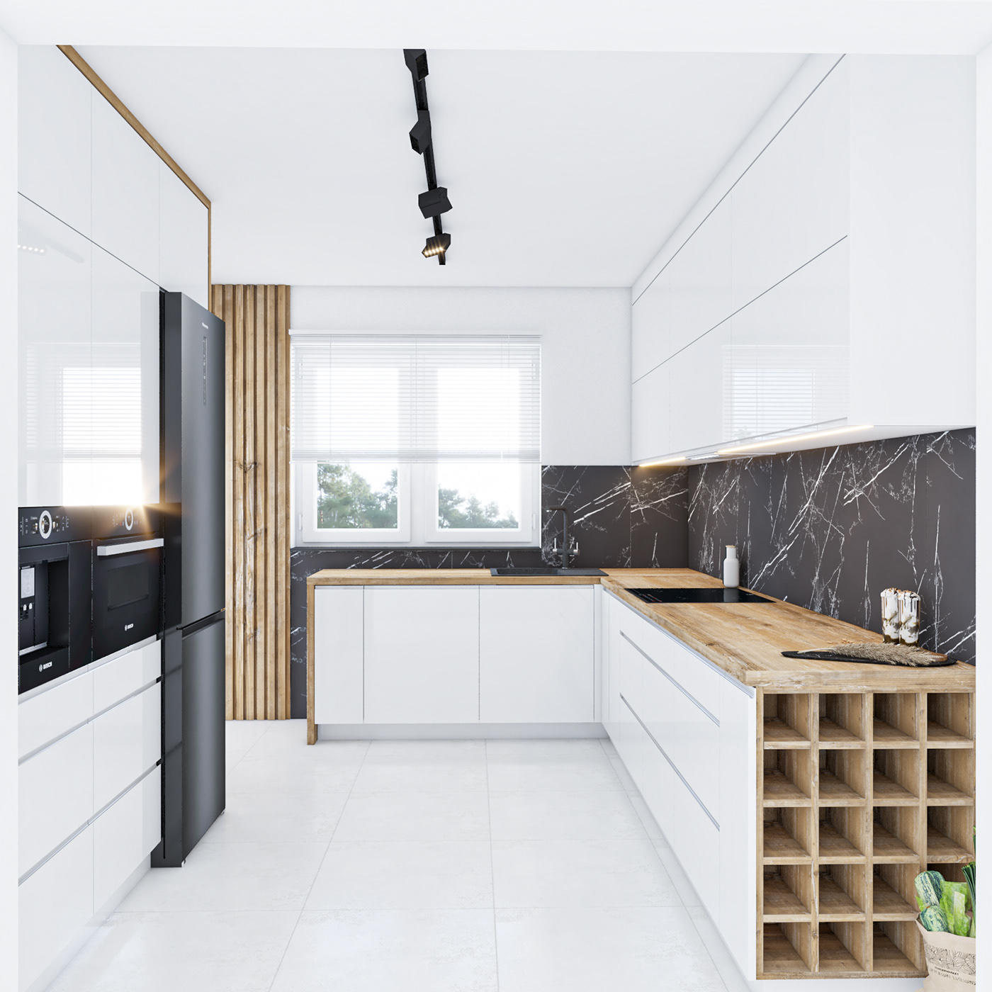 industrial design  interior design  kitchen KITCHENWARE Render visualization vray