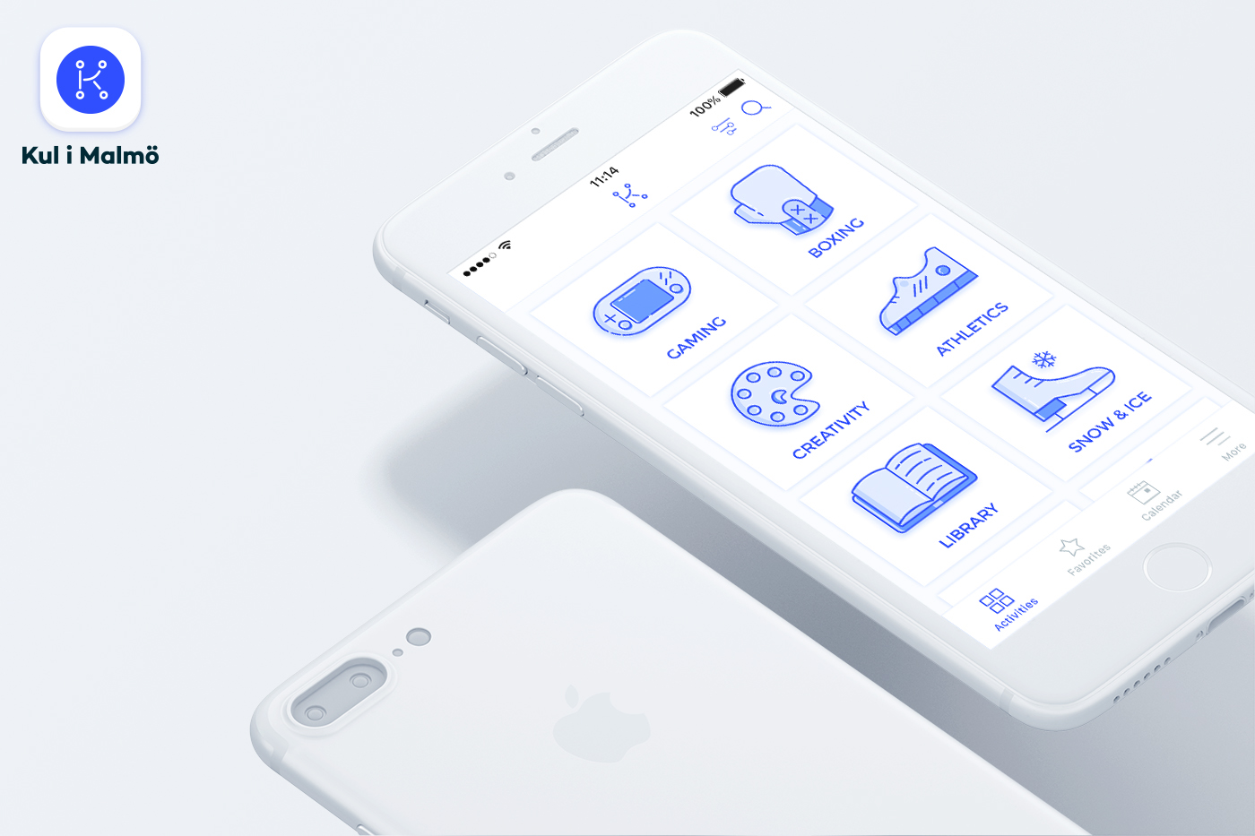 Malmö redesign kulimalmö Eventfinder app UI ux mobile