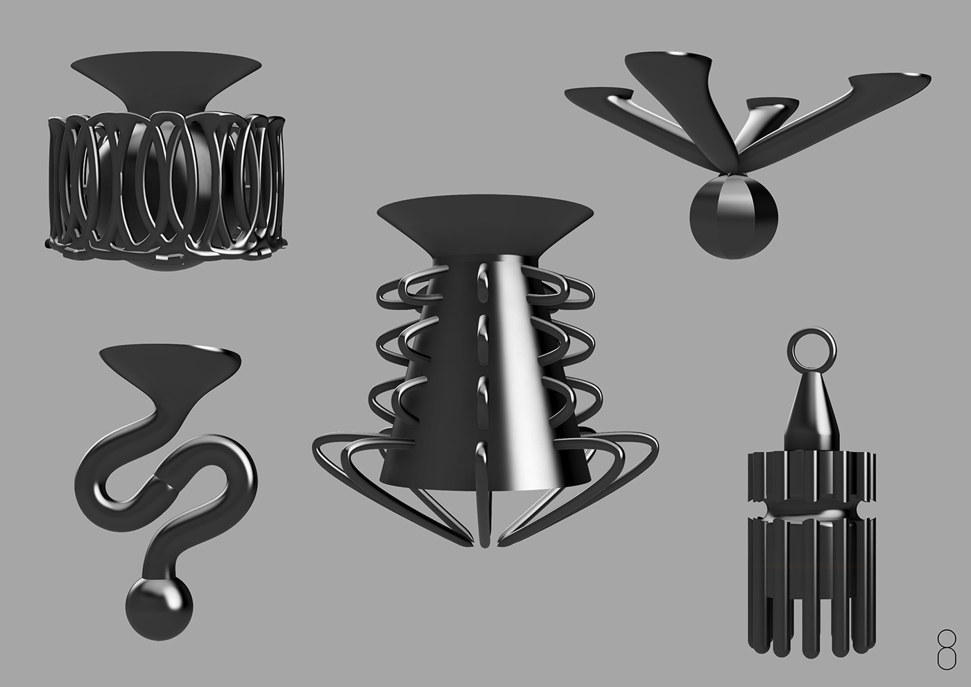 chandelier emotion formdesign formstudy lighting metaphor model